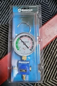Mastercool Ball Valve Manifold W/Low Pressure Vacuum Gauge 92103-RBV - Picture 1 of 2
