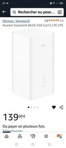 Huawei B628-350 LTE Routeur 4G CPE3 Pro LTE 600 Mbit/S LTE Cat 12 RJ11 - Imagen 1 de 1
