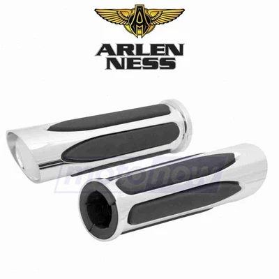 Arlen Ness Deep Cut Comfort Grips for 1996-2019 Harley Davidson XL1200C fy Foto 1 de 4