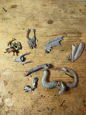 Warhammer Fantasy Orc Shaman on War Wyvern Marauder Metal  - Image 1 of 2