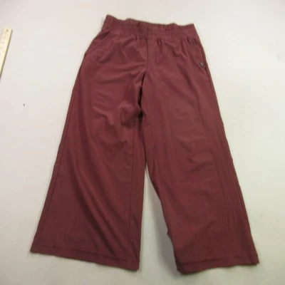 Prana Pants Womens Small Straight Leg Casual Elastic Waist Chino Red Lightweight - Image 1 of 4