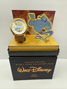 Disney GENIE from ALADDIN WATCH Disney Store Collectors Club limited edition - Picture 1 of 11