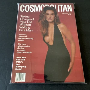 Magazine Cosmopolitan • SEP 1989 • Couverture Cindy Crawford #AST-35 - Photo 1/14