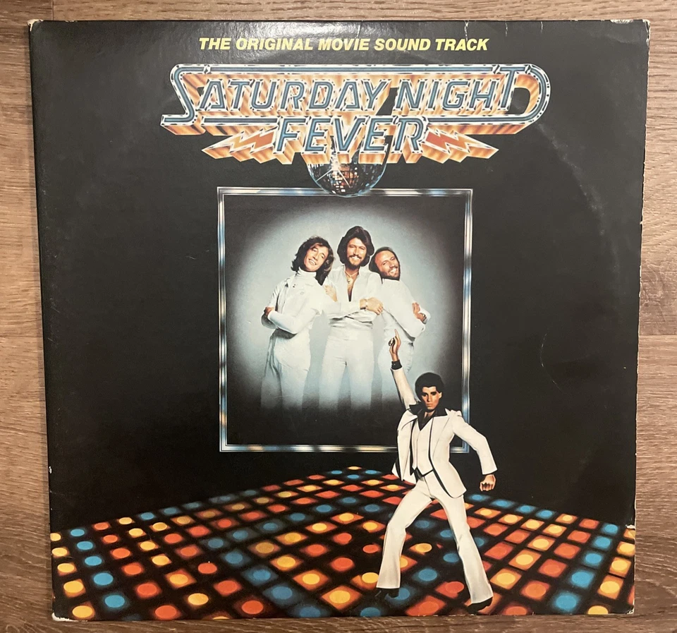 Saturday Night Fever Original Movie SoundTrack 2 LP Vinyl Album 1977 RSO RS24001 - Image 1 of 4