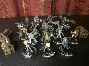 WIZKIDS MAGIERRITTER FIGUR KONVOLUT D&D Konvolut  - Bild 1 von 4