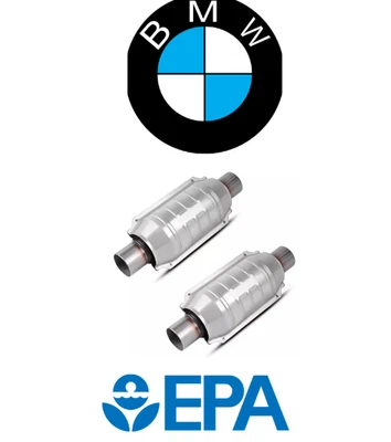 For All BMW Catalytic Converter 2Pack Direct Fit Approved, Rust-Resistant - Image 1 of 4