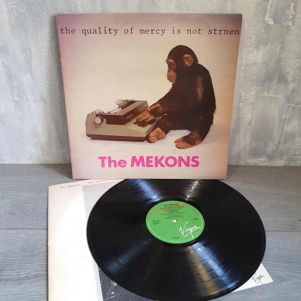 THE MEKONS The Quality Of Mercy Is Strnen VIRGIN 1979 UK 1ST PRESSING LP V2143 - Image 1 of 4