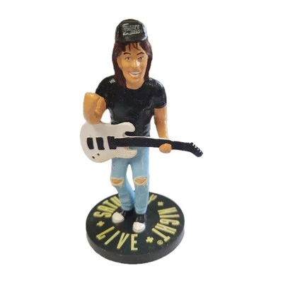 韦恩世界 SNL 公仔 1991 年汉密尔顿礼物百老汇视频 PVC 迈克迈尔斯金色 — 第 1/4 张图片