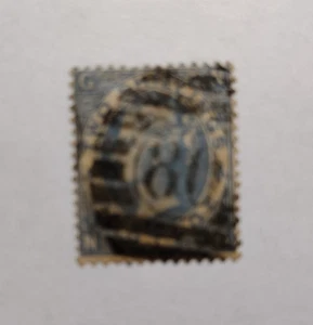 Great Britain  Scott 55 * SG 118  Plate 1 Two Schilling Dull Blue  QV  1867 - Picture 1 of 1