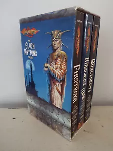 Lot 3 THE ELVEN NATIONS TRILOGY DragonLance Box Set Books - Imagen 1 de 7