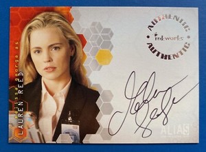 ALIAS SEASON 3 - AUTOGRAPH A20 MELISSA GEORGE as Laureen Reed