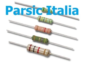 RESISTENZA DI PRECISIONE STRATO MET. 10ohm TOLL. 1% 1/4W 10 OHM ( = 100 PEZZI ) - Foto 1 di 6