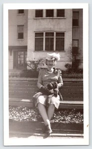 Fotografía vintage para mujer abrigo de piel moda Washington DC foto "Polly" - Imagen 1 de 5
