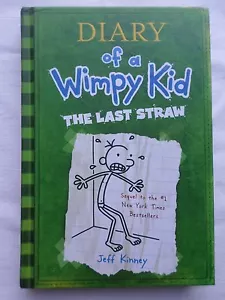 Diary of a Wimpy Kid The Last Straw Hardcover Jeff Kinney - Picture 1 of 4