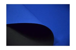 2mm Blue Neoprene Fabric, Scuba Wetsuit Material, Fabric for Sewing, Thin Foa... - Picture 1 of 3