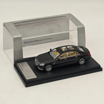 Mercedes Benz Maybach S680 Diecast Toys Models Car Collection Black 1:64 Master - Immagine 1 di 4