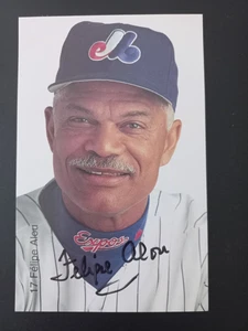 Montreal Expos Felipe Alou 3.5” x 5.5” photo signed-autographed - Picture 1 of 1