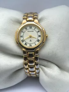 Accurist Womens Quartz Roman Figure Bracelet Watch LB812 - Picture 1 of 11