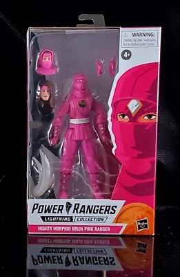 Power rangers lightning collection Ninja Pink Ranger Kimberly 2022 New - Image 1 of 4