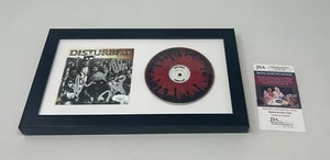 Disturbed signed Ten Thousand Fists CD Cover Framed JSA COA - Picture 1 of 2