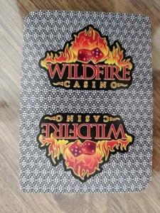 DE COLECCIÓN LAS VEGAS - TARJETA DE JUEGO INTERCAMBIABLE ÚNICA - CASINO WILD FIRE - Imagen 1 de 1