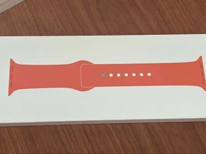 Genuine OEM Apple Watch Sport Band 38mm 40mm CLEMENTINE Sport Band MWUT2AM/A - Picture 1 of 5