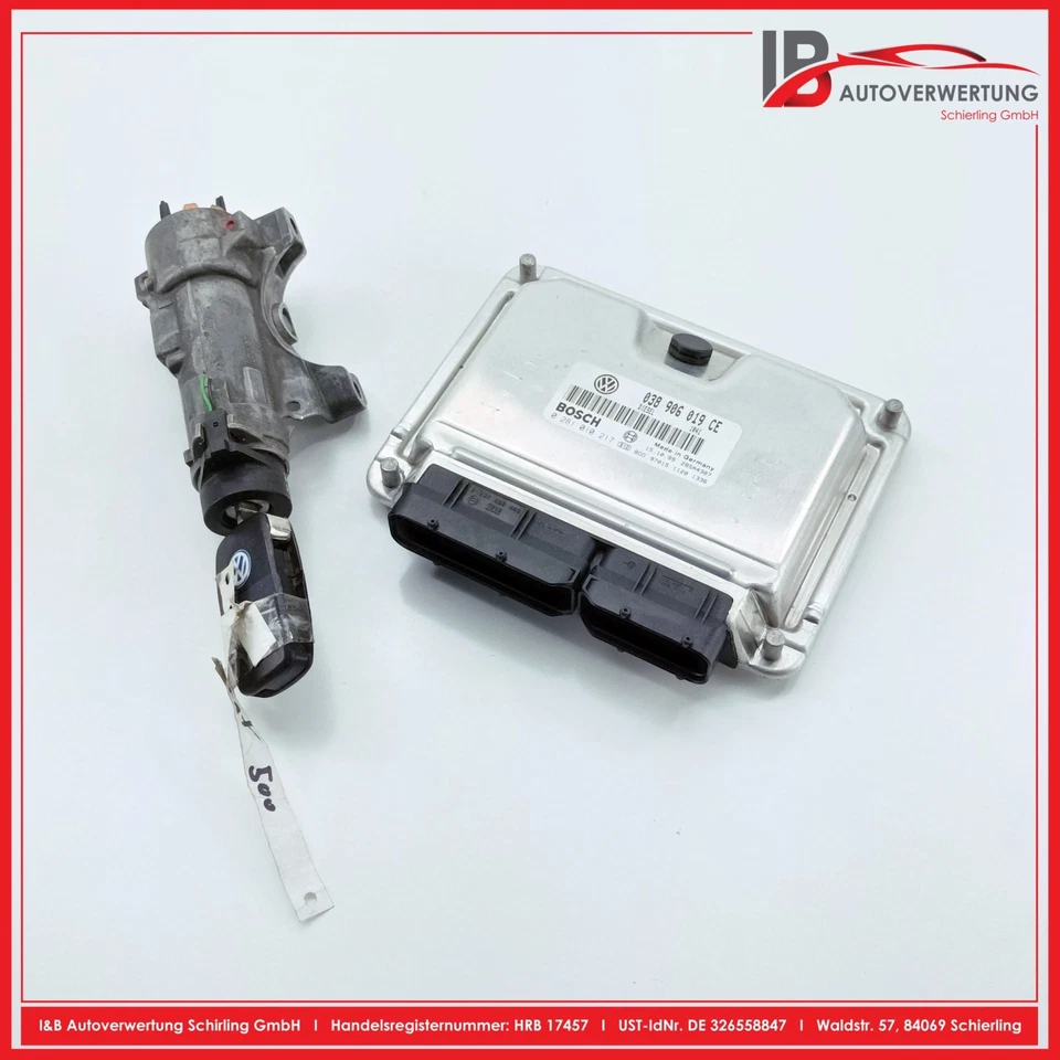 KIT CENTRALINA MOTORE VW PASSAT VARIANT (3B5) 1.9 TDI 038906019CE 4B0905851A - Immagine 1 di 4