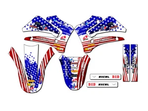 2000-2007 TTR 125 MERICA Usa Senge Graphics Kit Compatible with Yamaha - Picture 1 of 10