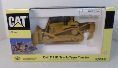 1999 Norscot 1:50 Cat D11R Track Tractor Bulldozer with Ripper 55025 - NEW - Image 1 of 4