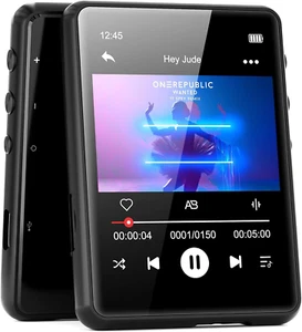 MECHEN 64GB MP3 Player Bluetooth 5.3 with 2.4" Full Touch Screen,Portable Digita - Picture 1 of 12