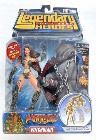 Marvel Toys Legendary Comic Book Heroes Witchblade 2007 BAF Pitt Cover
