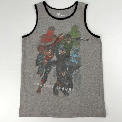 Camisa Linterna Batman Super Man Tank Boy Grande Liga de la Justicia Fiesta Épica Núcleo No Foto 1 de 4