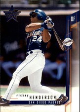 2001 Leaf Rookies & Stars Baseball #100 Rickey Henderson