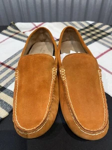 Polo Ralph Lauren | Polo Orange | Suede Driving Loafers | 13D - Picture 1 of 10