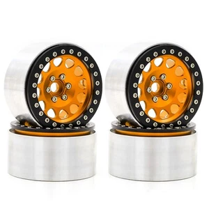 Alloy Wheel Beadlock golden Wheel Rims Hub 4pcs 2.2inch F5T7 - Picture 1 of 8