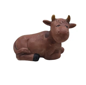 Vintage The Bethlehem Collection Krippe 1996 Stier/Kuh Ersatz Weihnachten - Bild 1 von 5