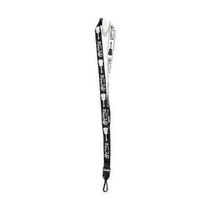 C.F MARTIN & Co. LANYARD. Black/White Reversable & STICKER. acoustic guitar D28 - Picture 1 of 2