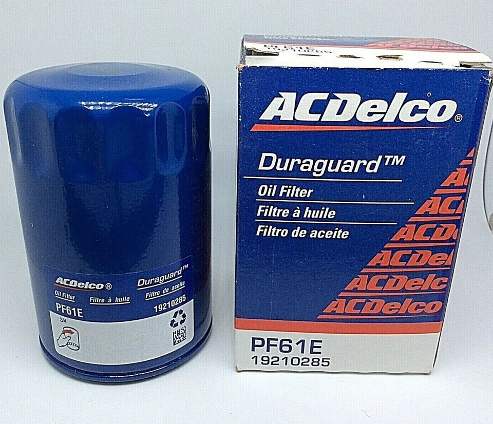 NEW GENUINE GM ACDelco Engine Oil Filter PF61E PF61F Set Of 4 - Image 1 of 1