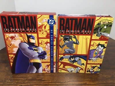 Batman The Animated Series Volume One DVD Box Set DC Comics Tested & Working  - Image 1 of 4
