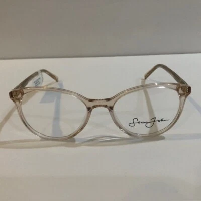 Sean John SJLO 6017 Crystal Nude Eyeglass Frames 53-19-145 - Image 1 of 4