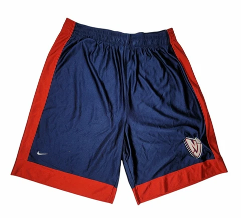 Vintage Nike New Jersey Nets Throwback Shorts NBA Team sz Large Cover
