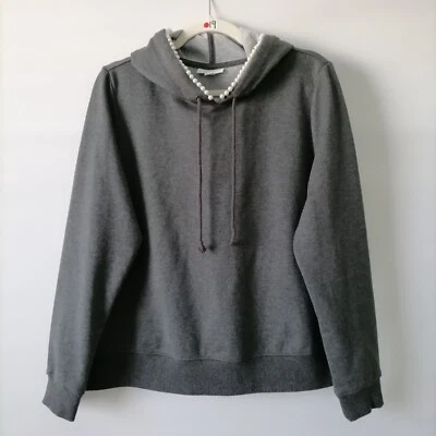 Женский пуловер с капюшоном Charter Club серый с длинным рукавом с бисером размер L - Изображение 1 из 4