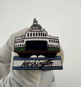 Washington State Ferry “Washington” Enamel Lapel Pin   - Picture 1 of 6