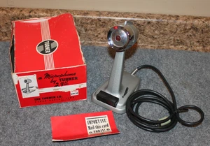 Vintage Turner TURNER254 CB Amateurfunk Schreibtisch 5-Pin Mikrofon Mic Box Dokumente - Bild 1 von 12