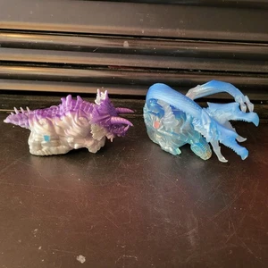 2013 Hasbro Rolling Dragon And Dino Transformer 2013 Set Of 2 - Picture 1 of 6