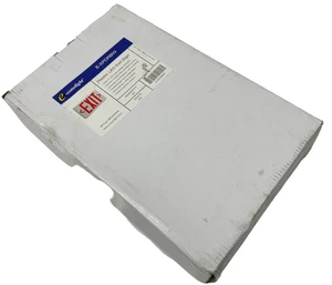 Panneau de sortie LED plastique E-Conolight E-XPDRBW 120/277 V lettres rouges batterie de secours - Photo 1/2
