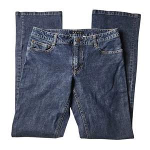 Theory Flare Leg Jeans Mid Rise Medium Wash Retro Denim Womens 6 - Picture 1 of 5