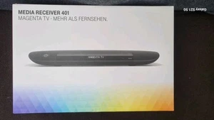 MEDIA RECEIVER 401 Typ B , MAGENTA TV...schwarz. original Verpackung ungeöffnet - Bild 1 von 4