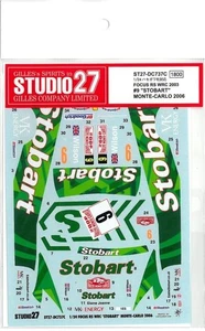 Studio27 1/24 Ford Focus RS WRC "Stobart" MONTE-CARLO 2006 Decals for Tamiya - Picture 1 of 1