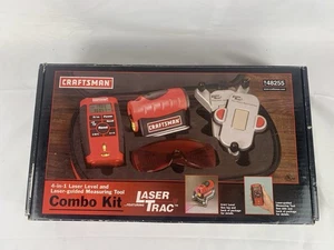 Craftsman Laser Wasserwaage Trac Combo Kit 4 in 1 Messwerkzeug Set #9-48255 gebraucht - Bild 1 von 10
